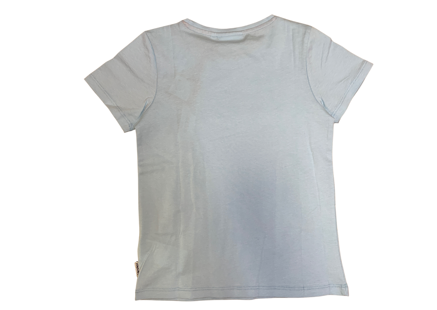 Hellblaues LOVE-T-Shirt Vingino