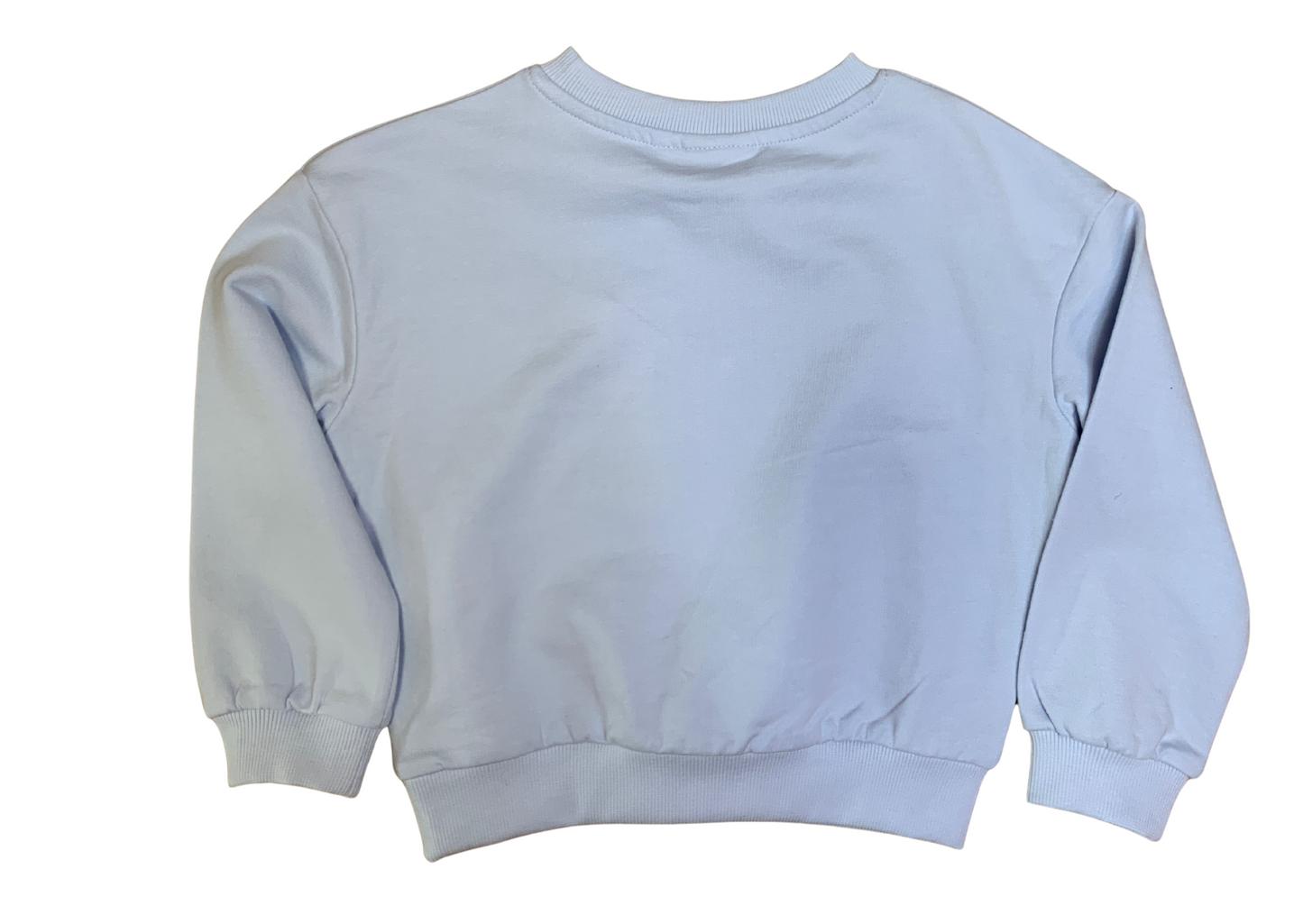 Pullover hellblau Smiley