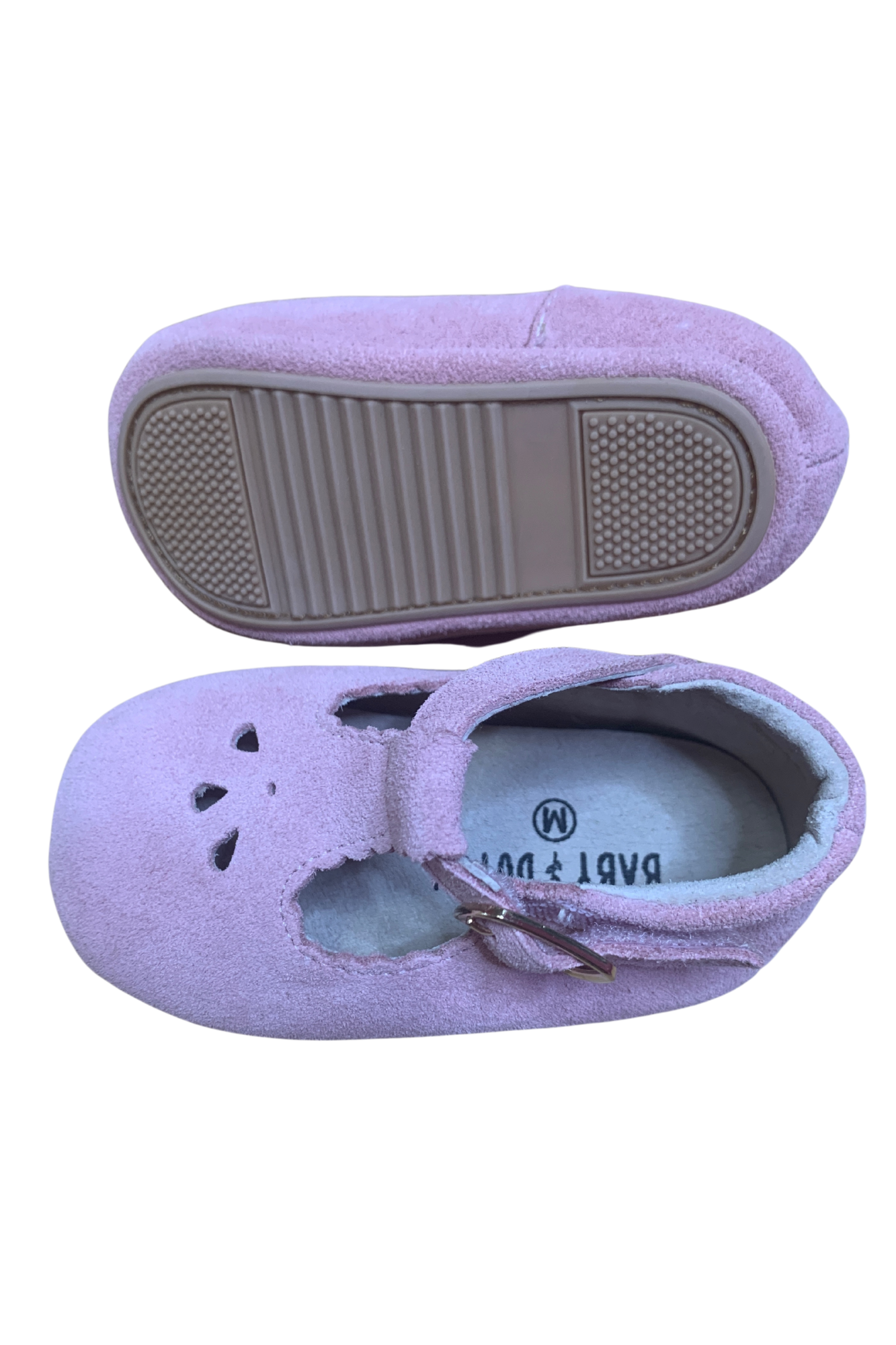 Baby Wildlederschuhe rosa