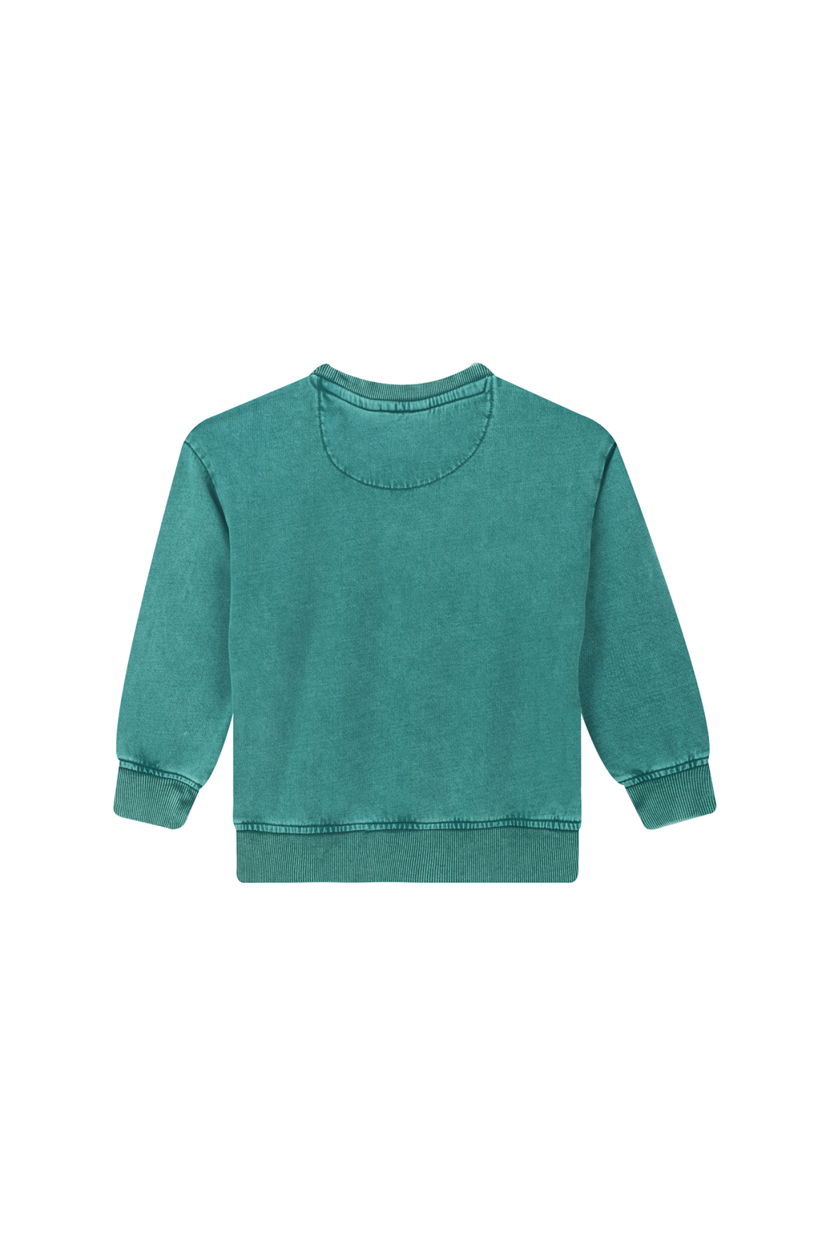Smiley Pullover grün