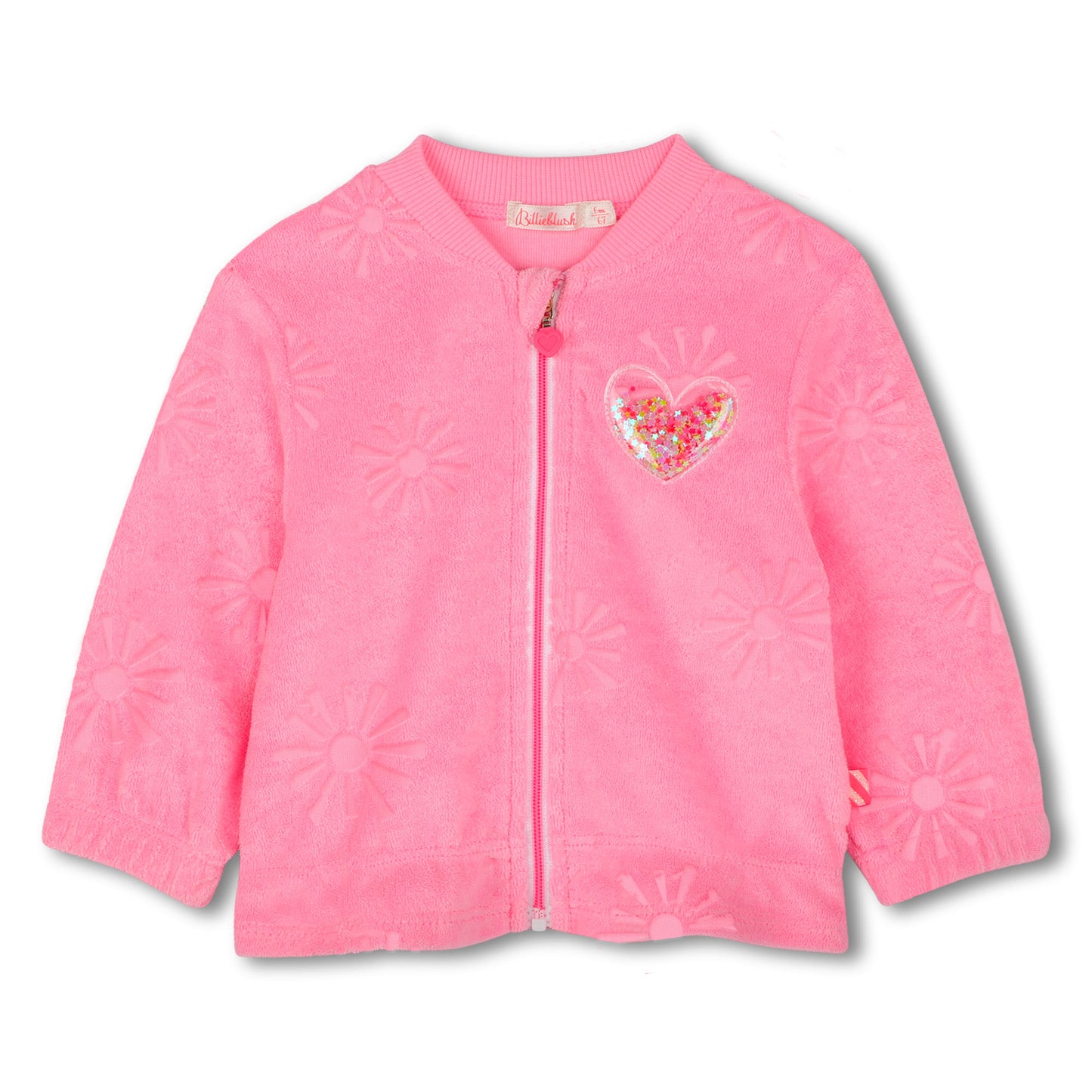 Frottee-Jäckchen pink Billieblush