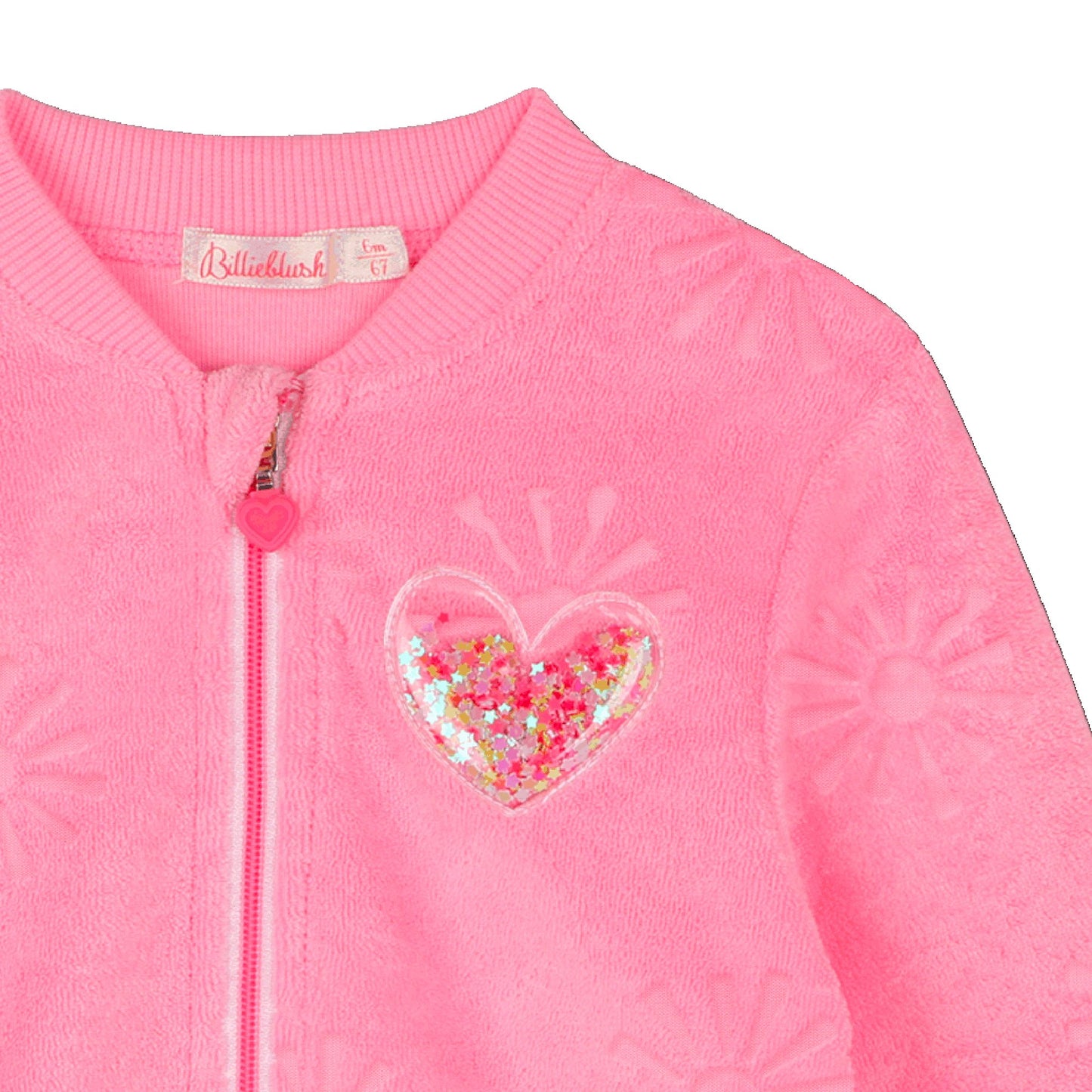 Frottee-Jäckchen pink Billieblush