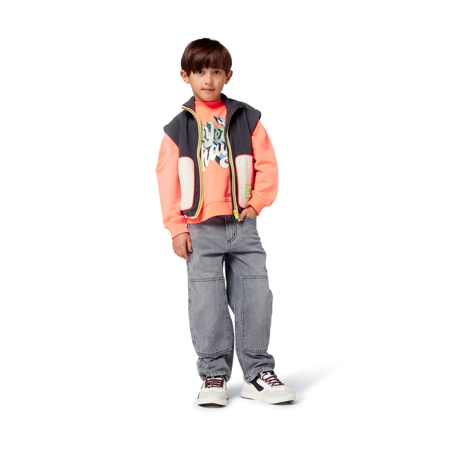 Pullover orange Billieblush