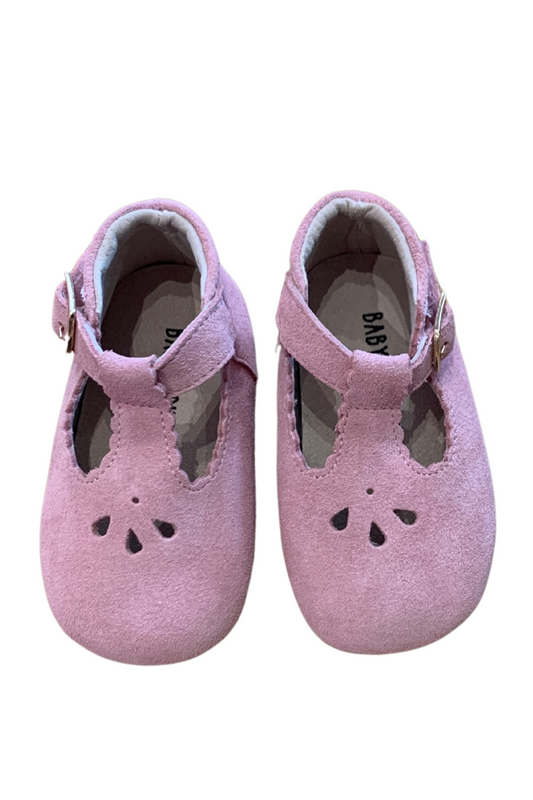 Baby Wildlederschuhe rosa