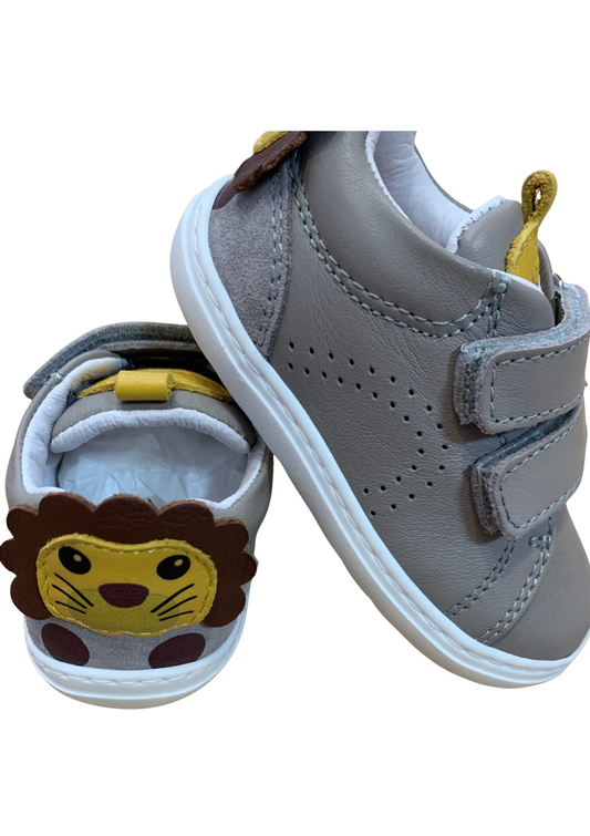Baby Schuhe Löwe Grigio