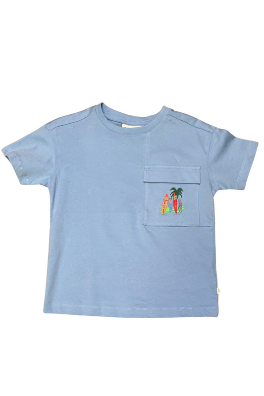 T-Shirt mit Tasche 116