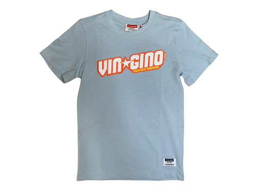 Hellblaues T-Shirt mit Print Vingino