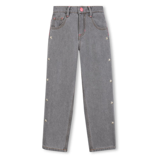 Jeans grau mit Sternen Billieblush